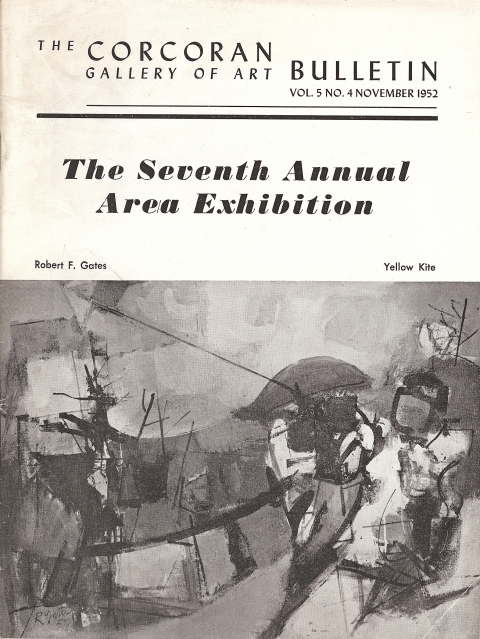 The Corcoran Gallery of Art Bulletin, Vol. 5, No. 4, November 1952.  The Seventh Annual Area Exhibition