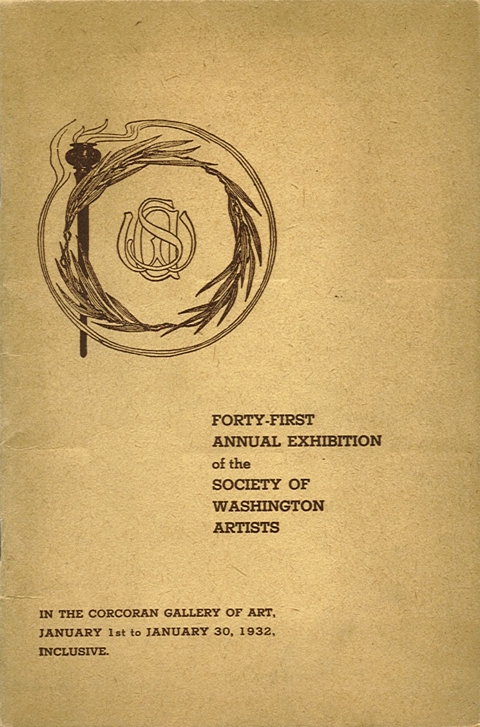 Forty-first Annual Exhibition of the Society of Washing Artists in the Corcoran Gallery of Art.  January 1st to January 30, 1932 inclusive.
